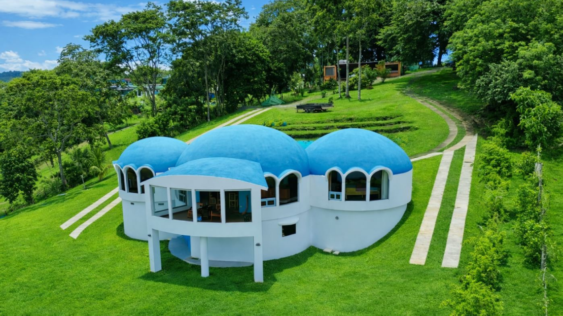Unique Dome Home & Income Generating Guest House with Lake Arenal & Volcano Views - Tronadora Guanacaste Costa Rica