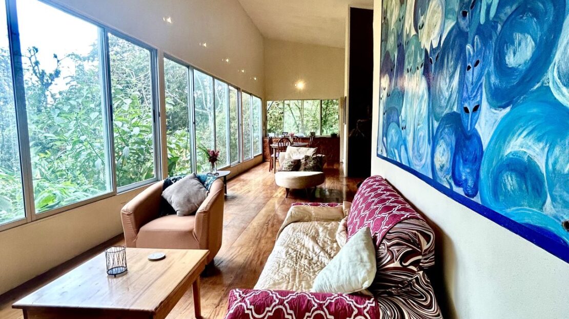 Charming Garden Residence on 1.23 Acres | 2 Bedrooms + Loft | Nuevo Arenal