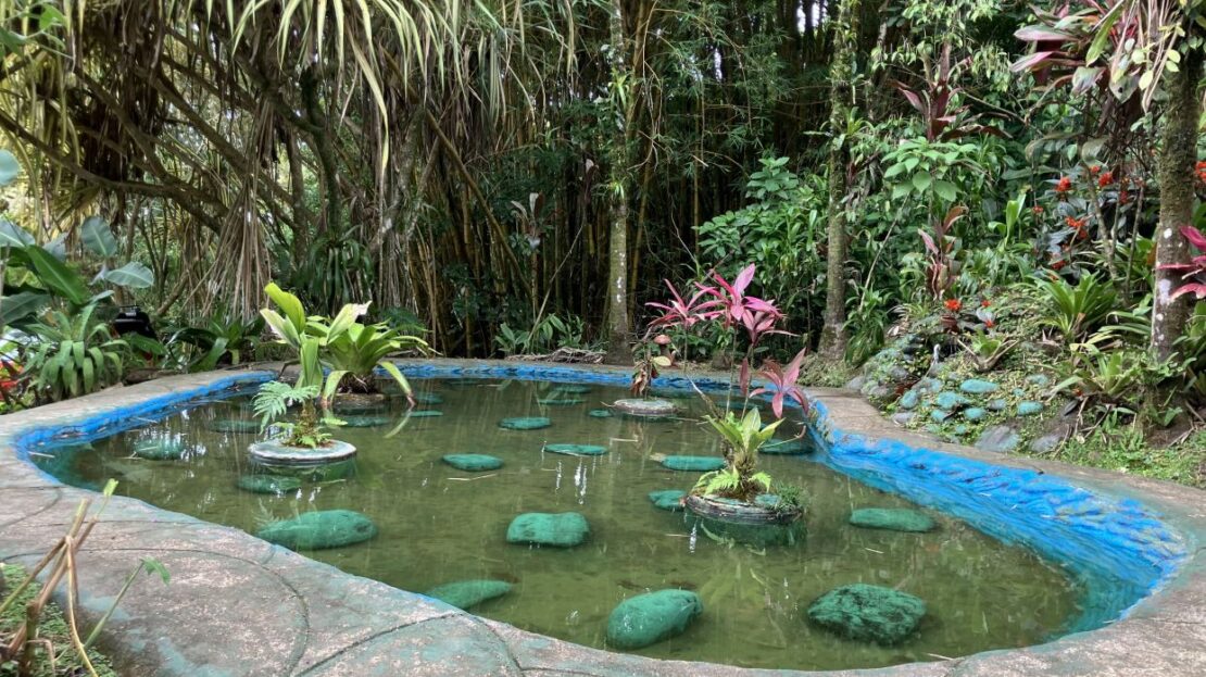 set on 40 acres with hotel rooms and restaurant