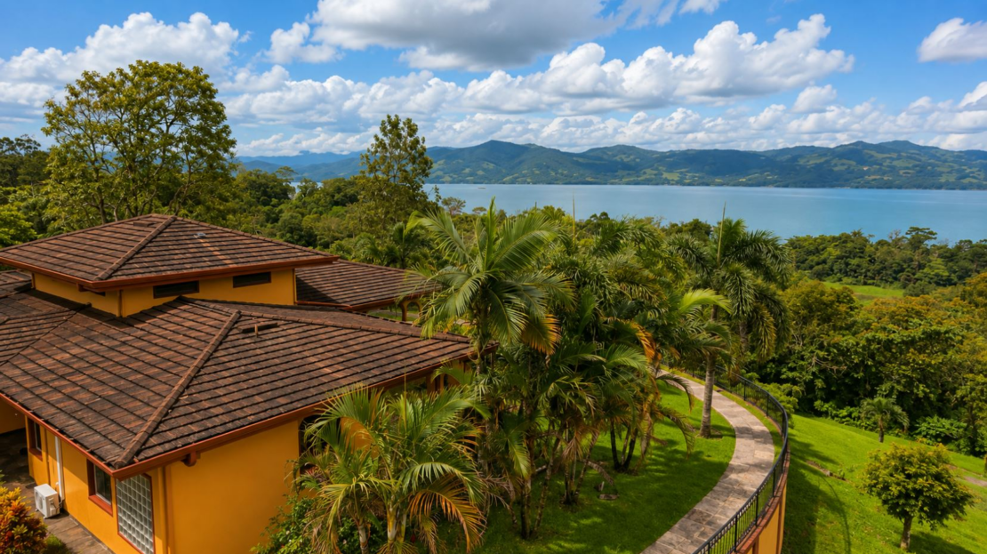 Distinguished Private Estate Villa Tranquila with Panoramic Lake Arenal Views
