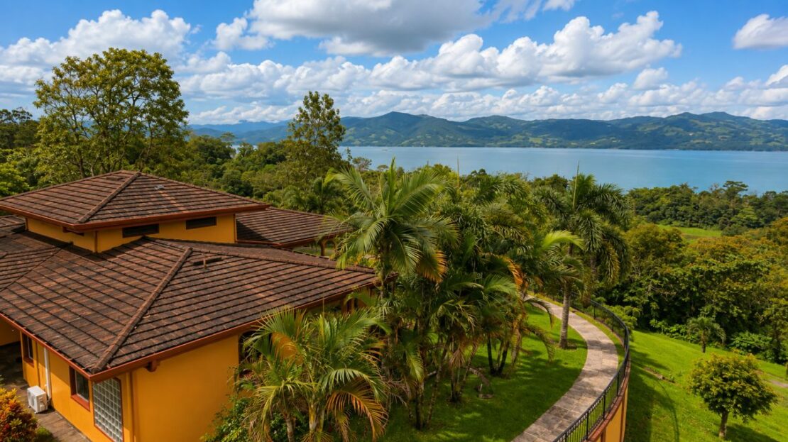 Distinguished Private Estate Villa Tranquila with Panoramic Lake Arenal Views